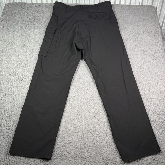 Marni Cargo Trousers Mens 54 (36x32) Black Wool Baggy Straight Lightweight - Picture 5 of 11